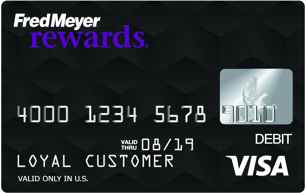 Personalized Prepaid Debit Card Fred Meyer Prepaid Debit Card